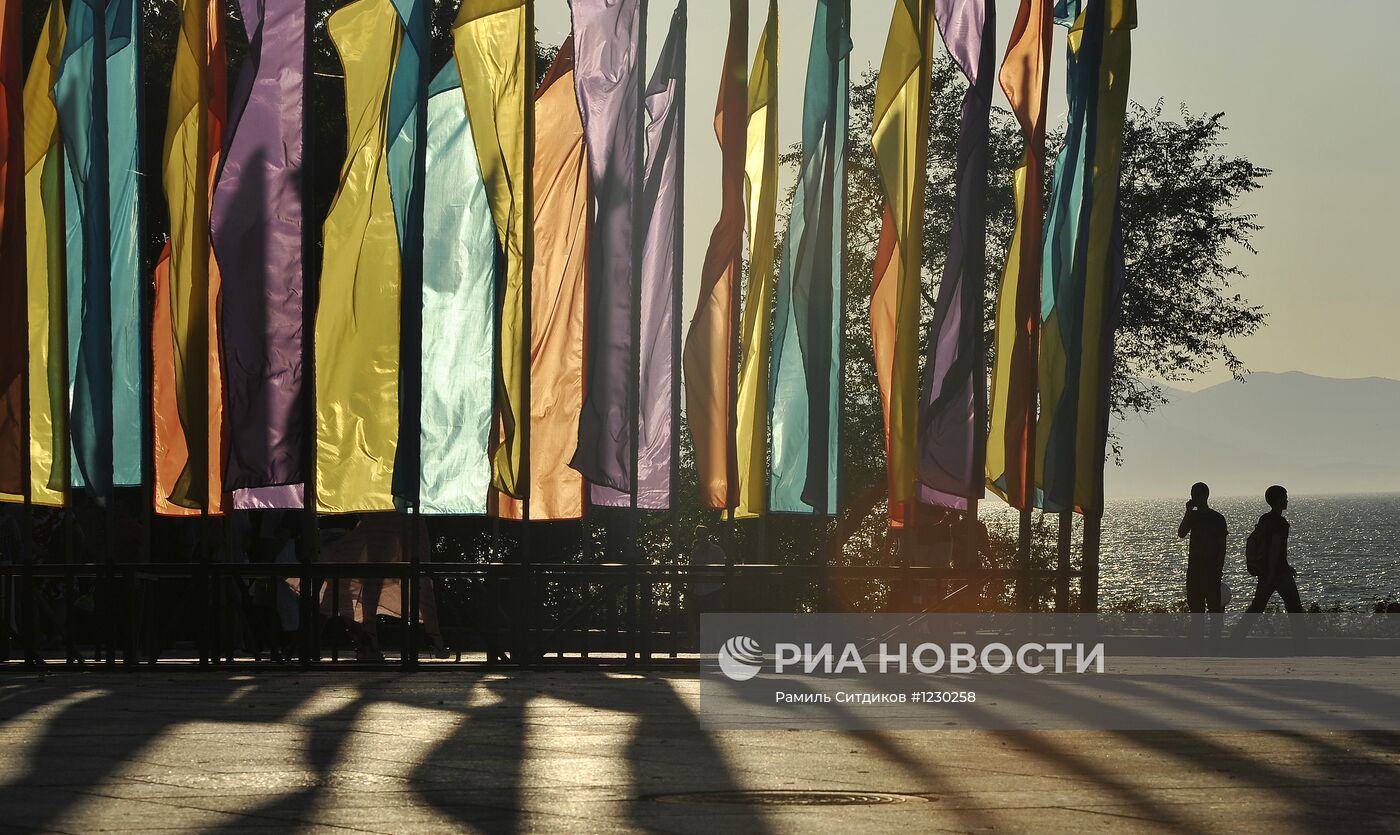 Владивосток во время проведения саммита АТЭС-2012