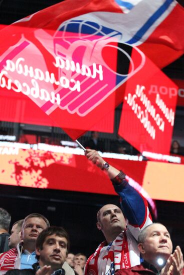 Хоккей. Матч, посвященный годовщине гибели ХК "Локомотив"