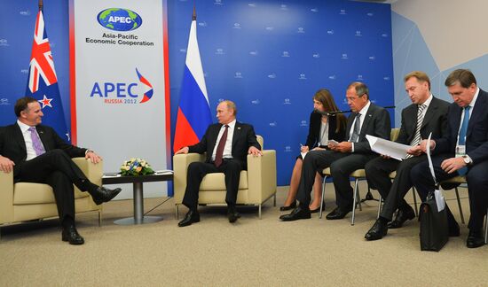 Двусторонние встречи В.Путина с лидерами экономик АТЭС