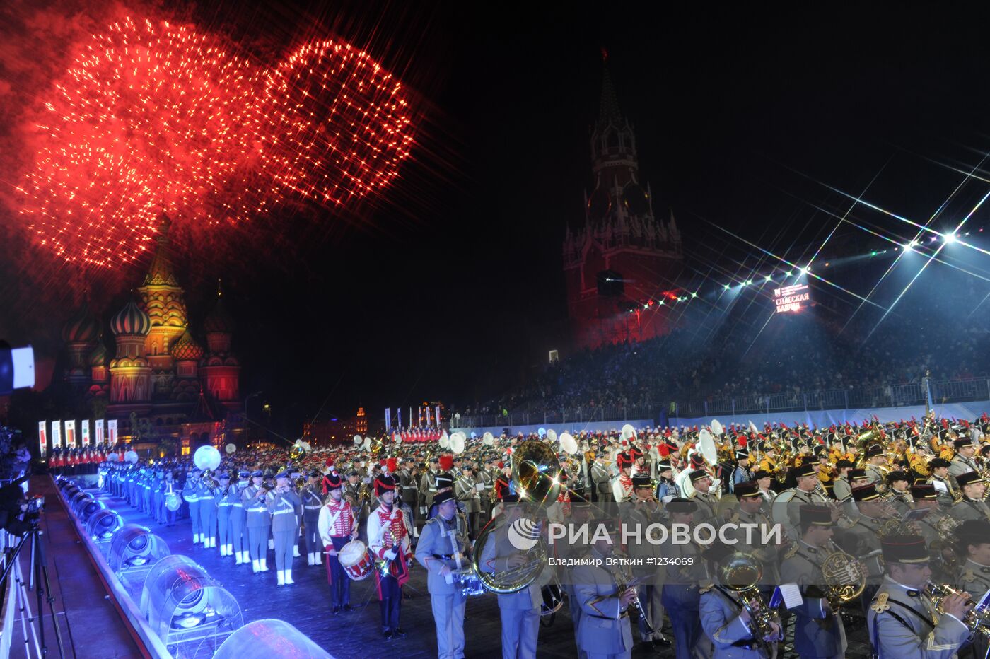 Закрытие фестиваля "Спасская башня"