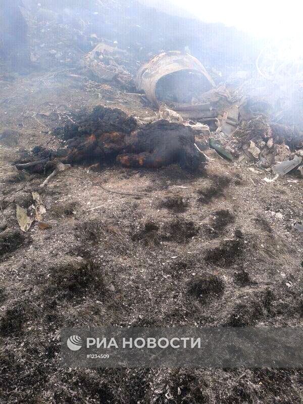 Боевой вертолет Ми-35 потерпел крушение в республике Дагестан
