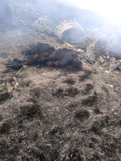 Боевой вертолет Ми-35 потерпел крушение в республике Дагестан