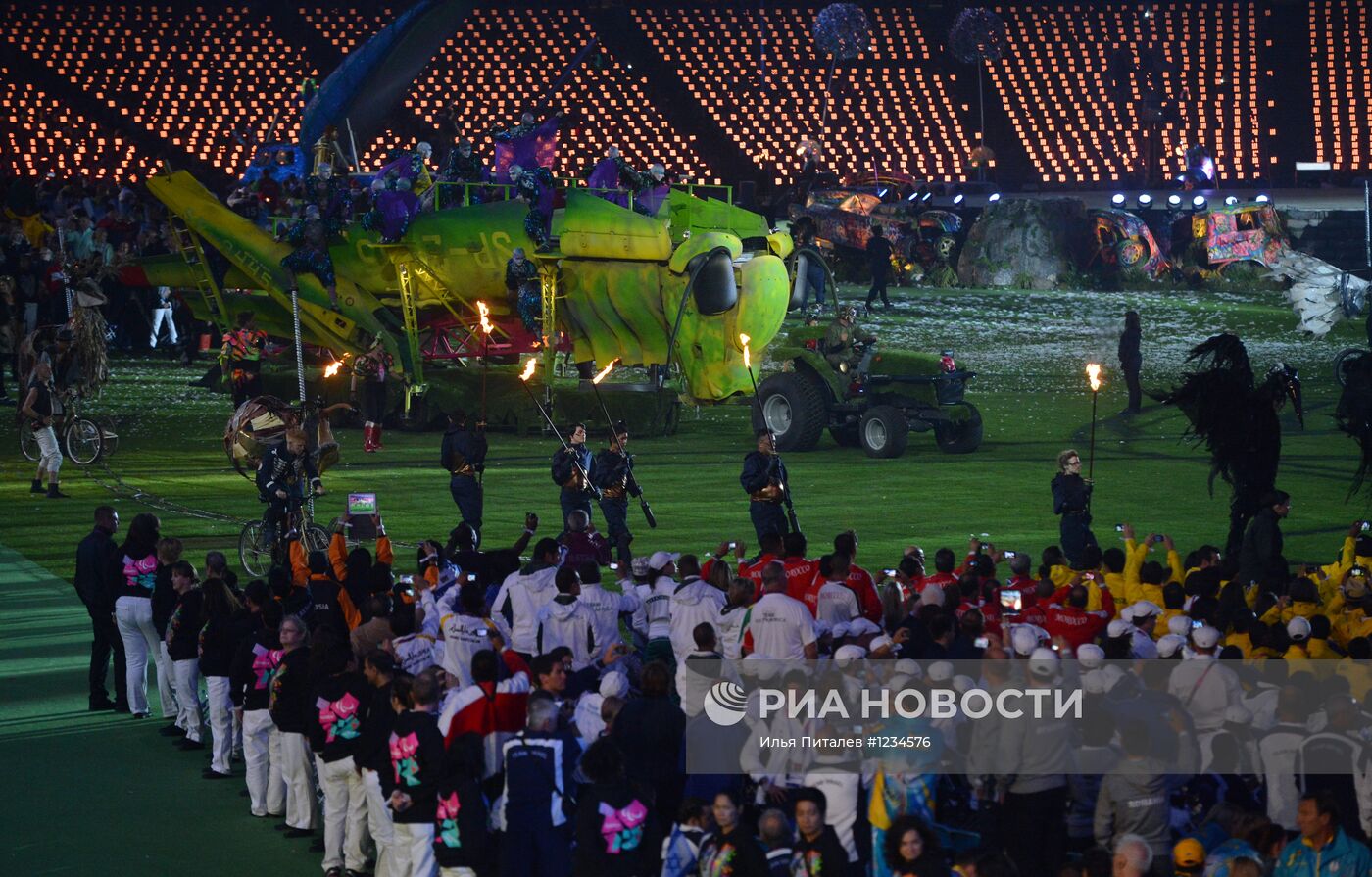 Паралимпиада - 2012. Церемония закрытия