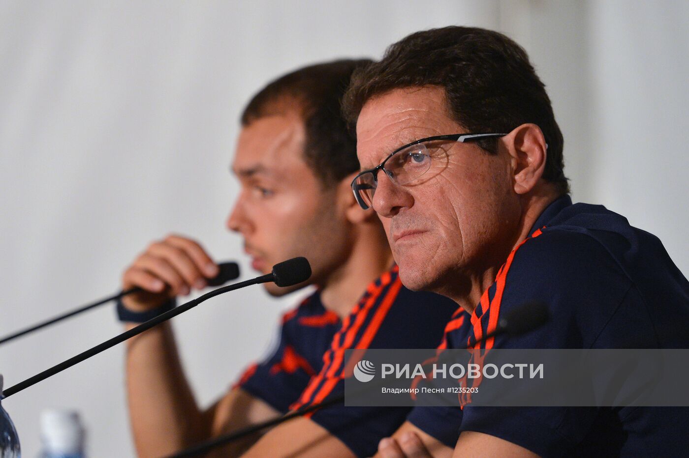Пресс-конференция сборной России по футболу