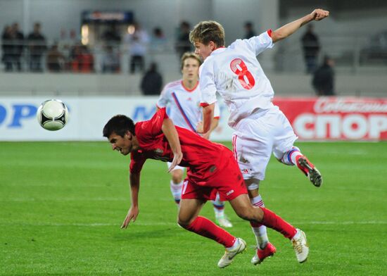 Футбол. Матч молодежных сборных России и Молдавии