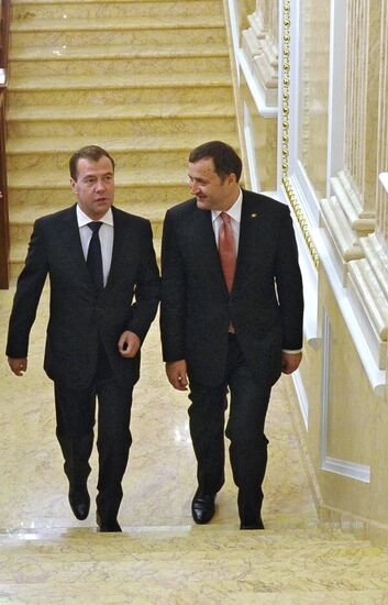 Встреча премьер-министров России и Молдавии в Москве