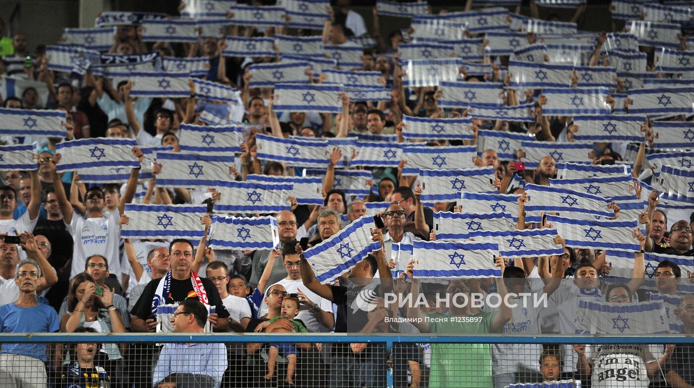 Футбол. Сборная Израиля - Сборная России