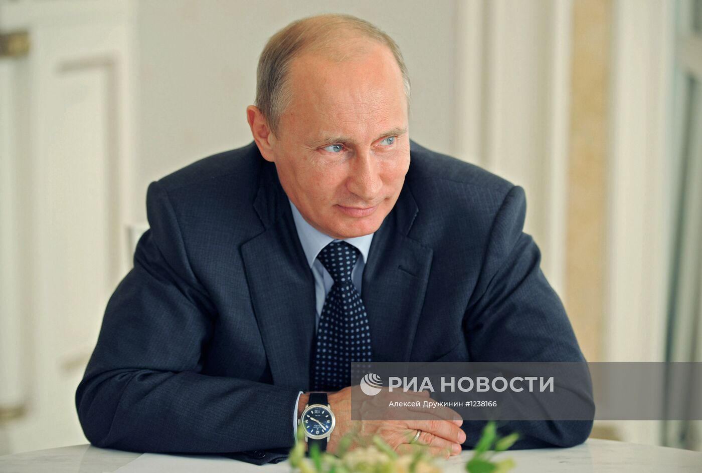 Встреча В.Путина с В.Голубевым в Сочи
