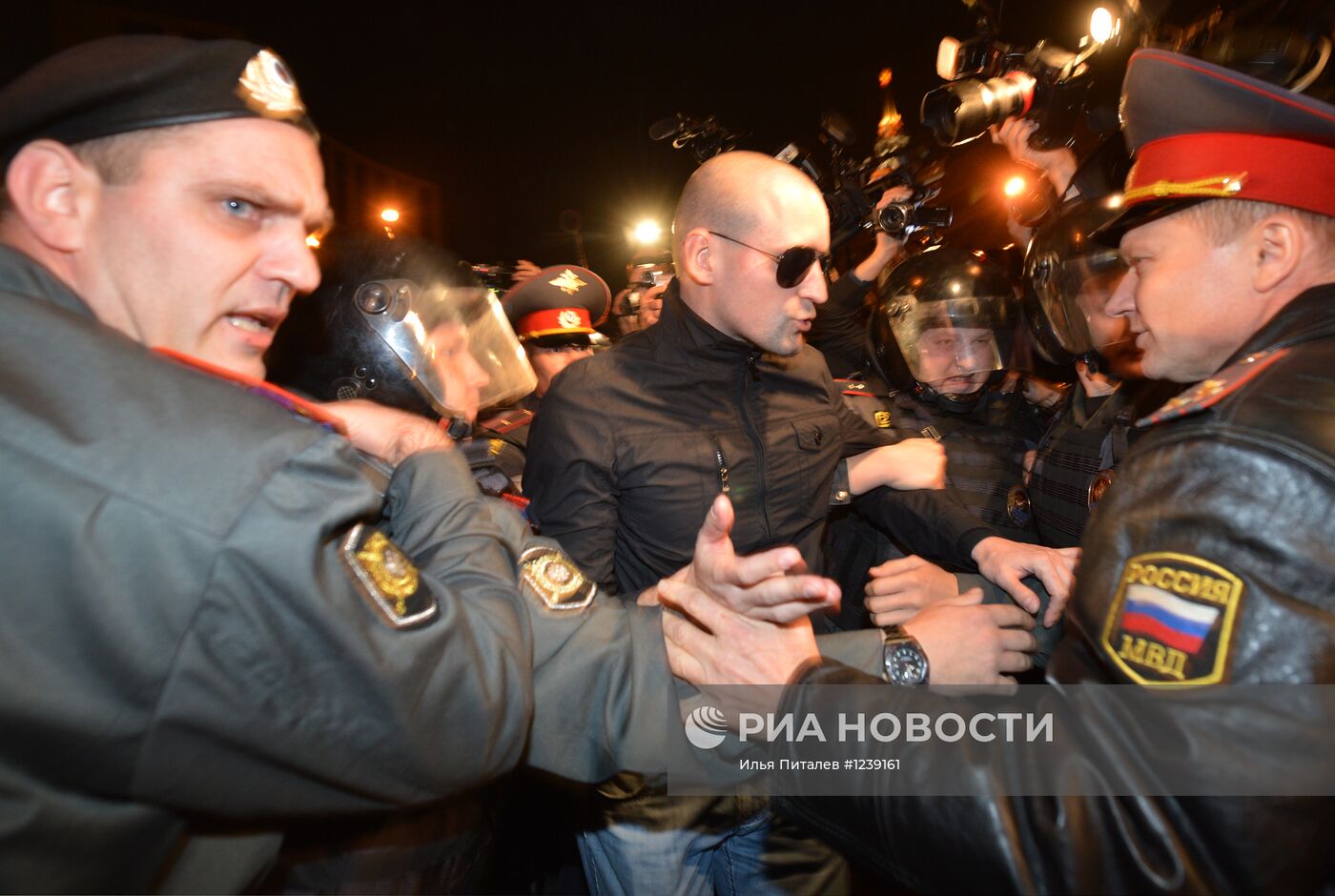 Задержание участников "Марша миллионов"