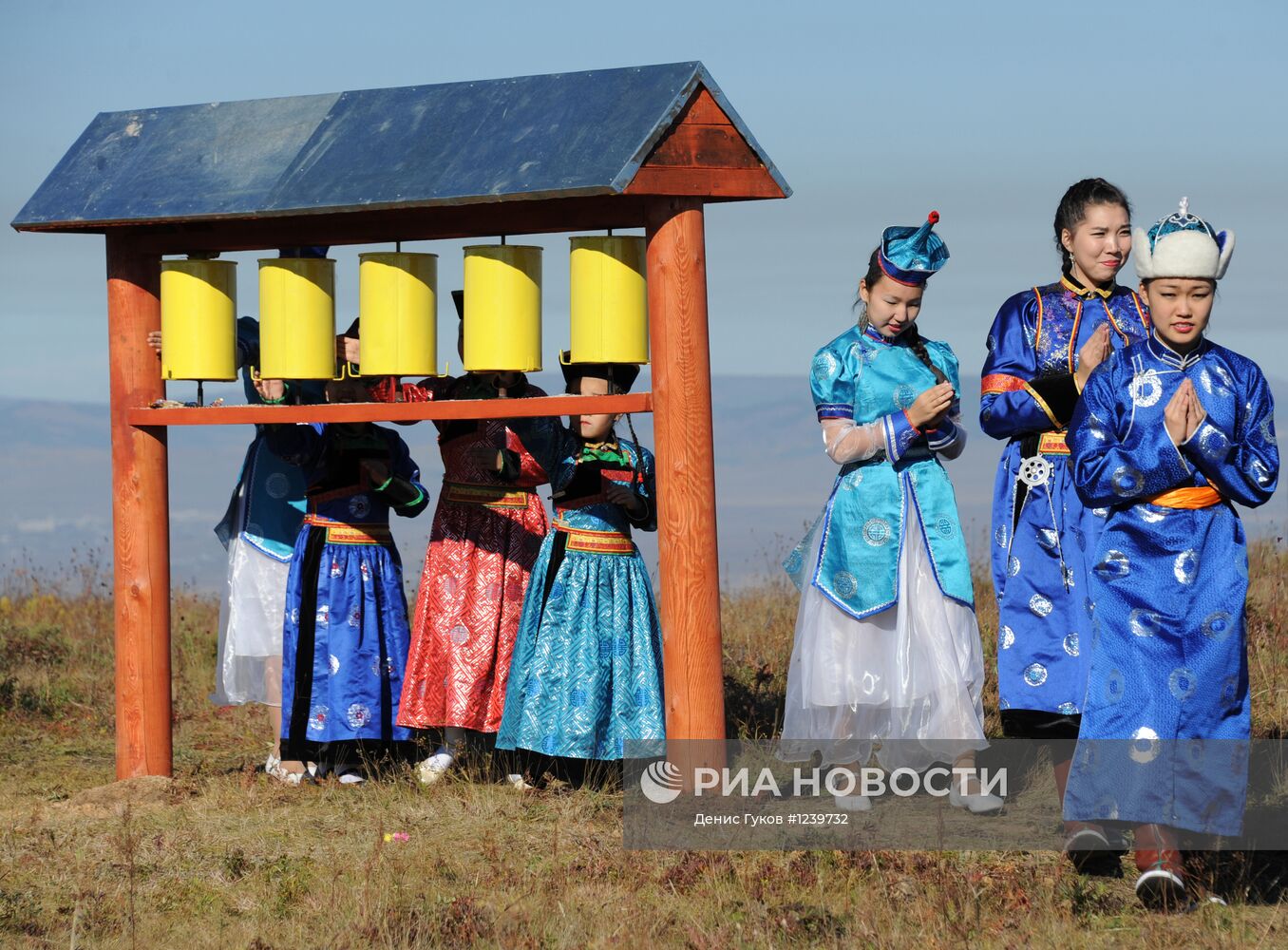 Открытие буддийской часовни в Чите