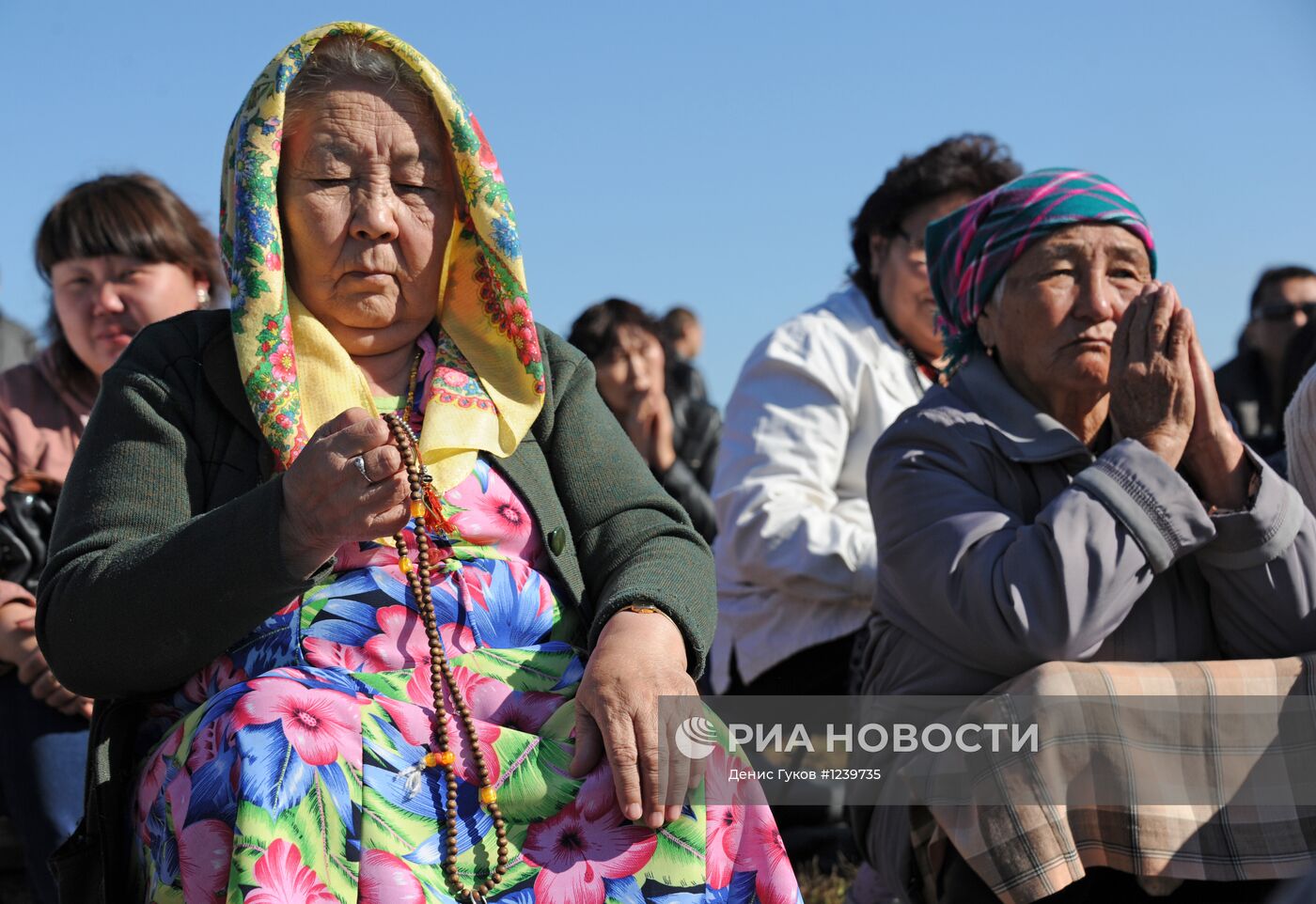 Открытие буддийской часовни в Чите