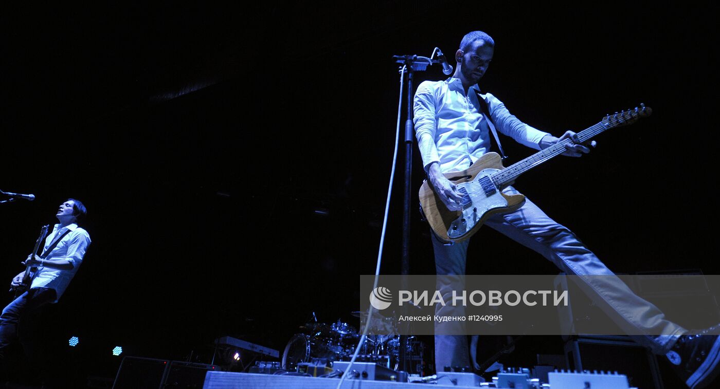 Концерт группы Placebo в Москве