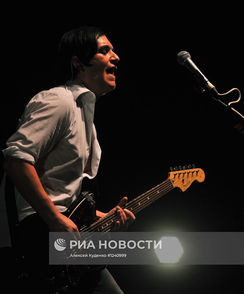 Концерт группы Placebo в Москве