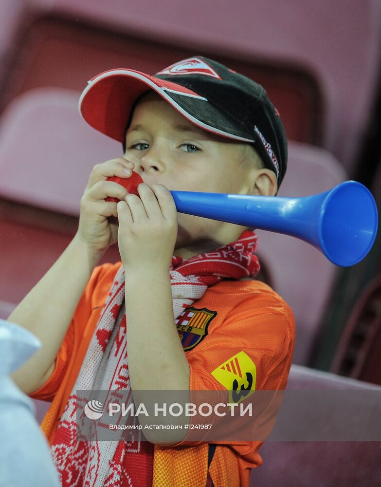 Футбол. Лига Чемпионов. Матч "Барселона" - "Спартак"
