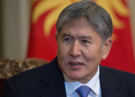 Рабочий визит В.Путина в Киргизию