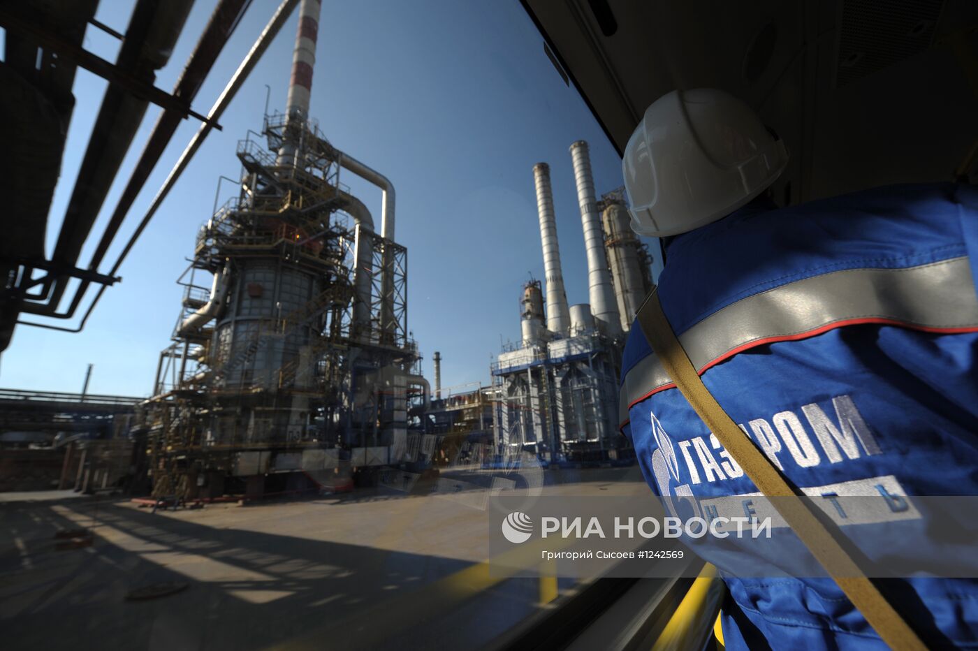 Объекты Московского НПЗ "Газпром нефти"