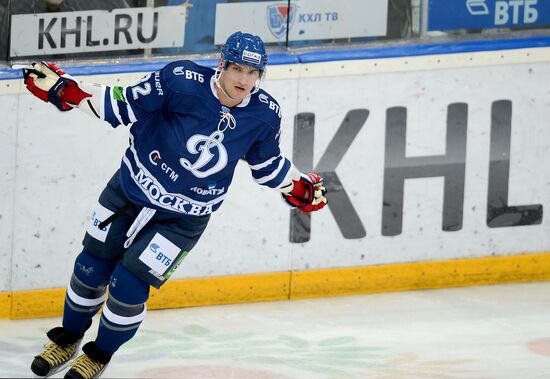 Хоккей. КХЛ. Матч "Динамо" (Москва) - "Динамо" (Минск)