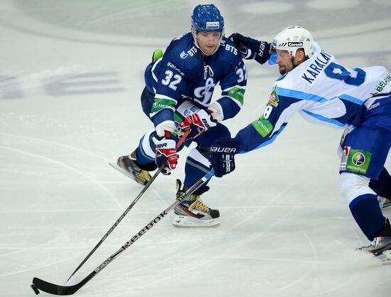 Хоккей. КХЛ. Матч "Динамо" (Москва) - "Динамо" (Минск)