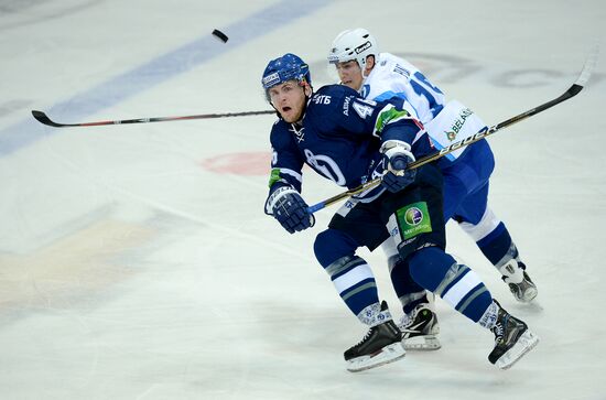 Хоккей. КХЛ. Матч "Динамо" (Москва) - "Динамо" (Минск)