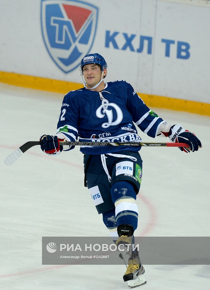 Хоккей. КХЛ. Матч "Динамо" (Москва) - "Динамо" (Минск)