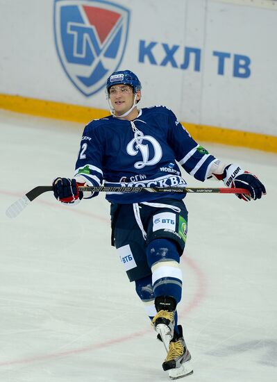 Хоккей. КХЛ. Матч "Динамо" (Москва) - "Динамо" (Минск)