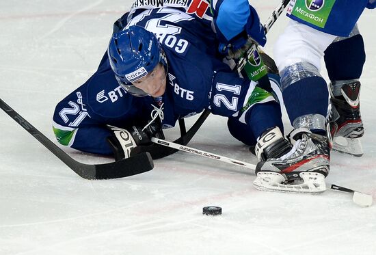 Хоккей. КХЛ. Матч "Динамо" (Москва) - "Динамо" (Минск)