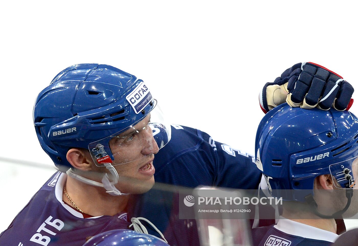 Хоккей. КХЛ. Матч "Динамо" (Москва) - "Динамо" (Минск)