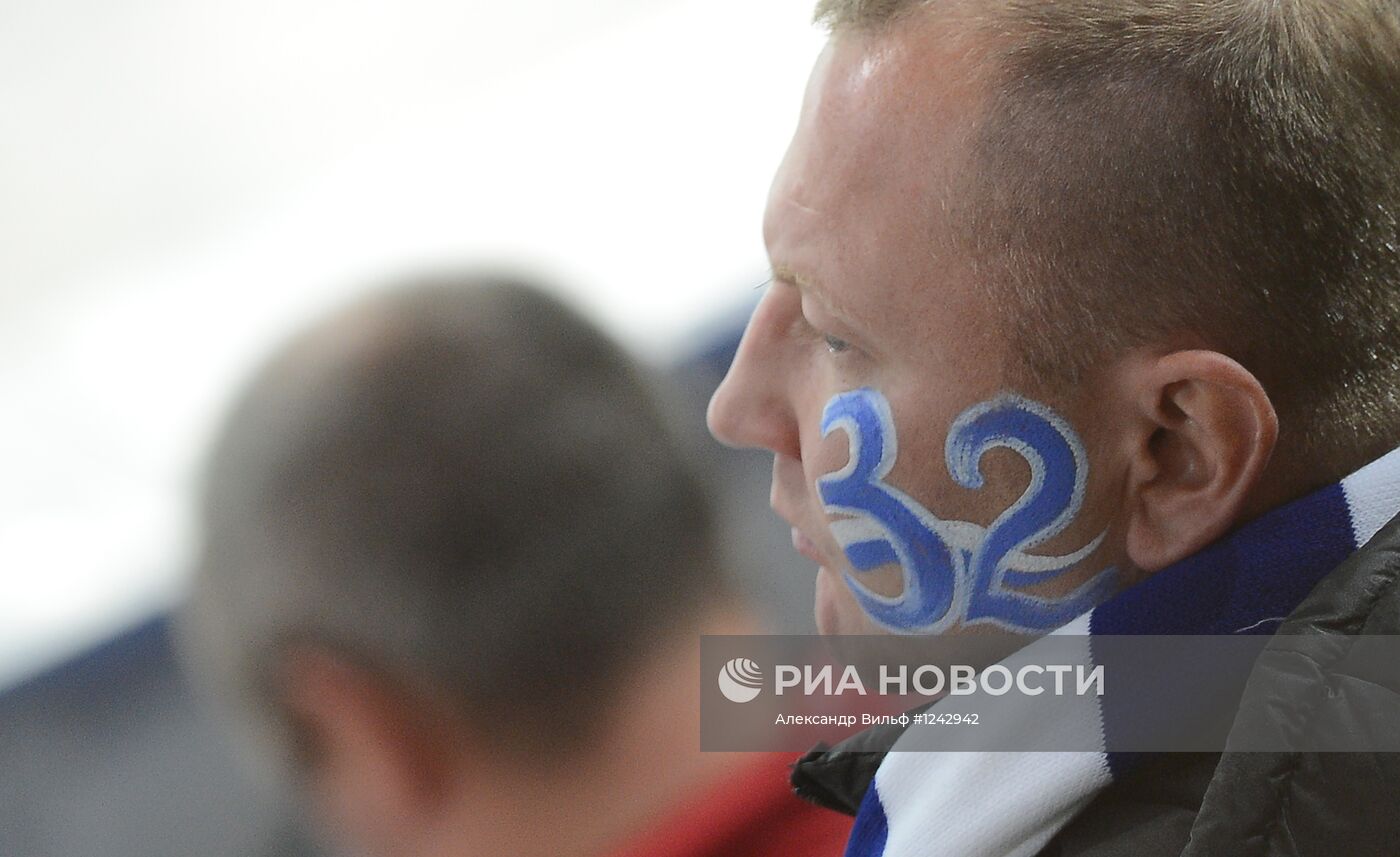 Хоккей. КХЛ. Матч "Динамо" (Москва) - "Динамо" (Минск)