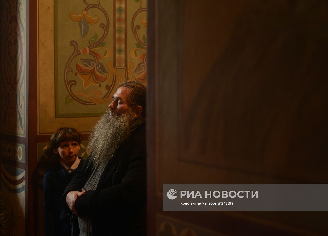 Божественная литургия в Софийском соборе Великого Новгорода