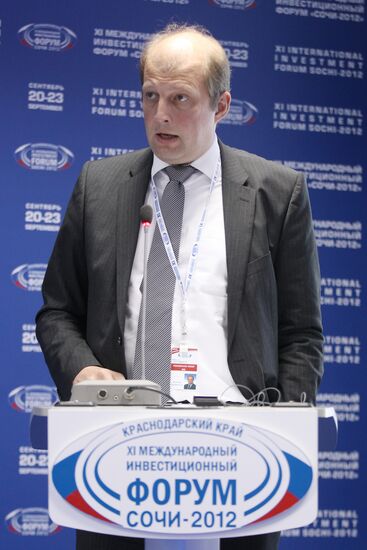 XI Международный инвестиционный форум "Сочи-2012"