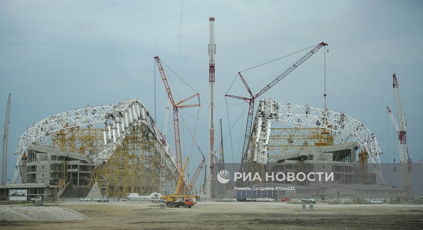 Олимпийские объекты Прибрежного кластера в Сочи