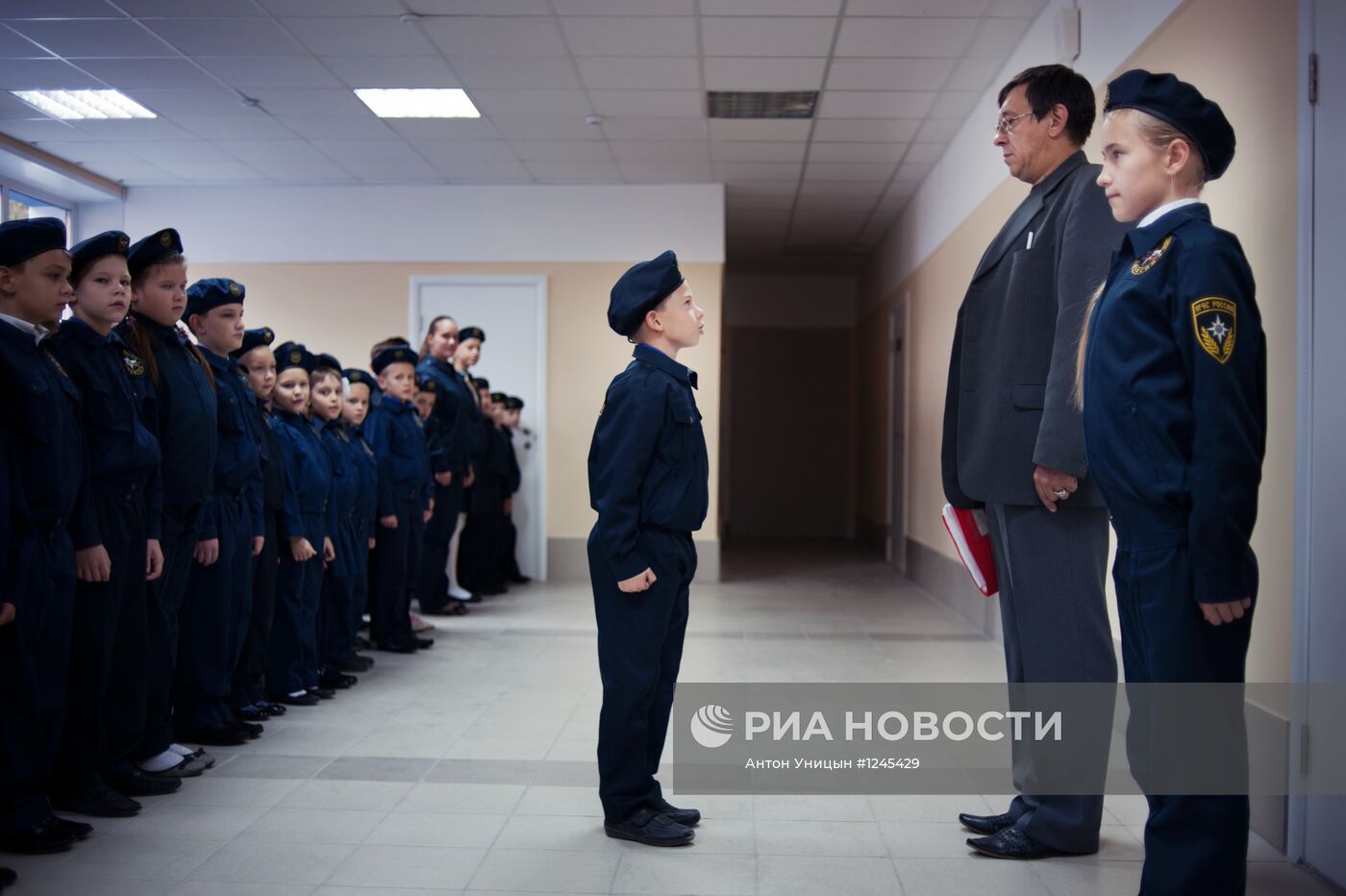 Школа с кадетскими классами под патронажем МЧС России