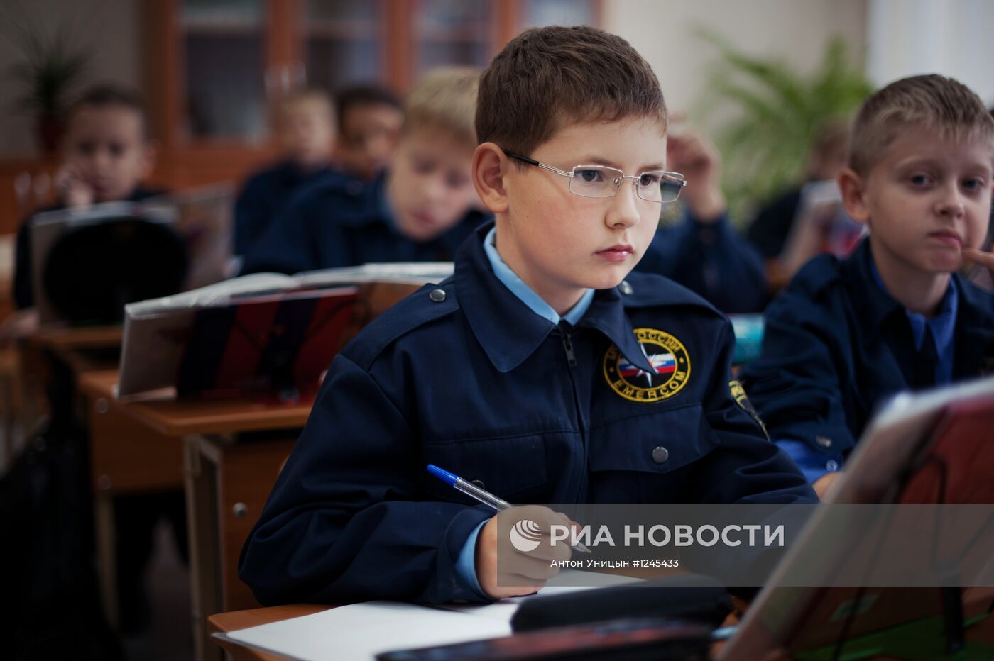 Школа с кадетскими классами под патронажем МЧС России