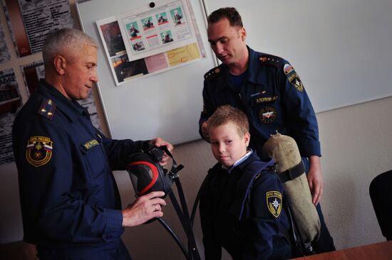 Школа с кадетскими классами под патронажем МЧС России