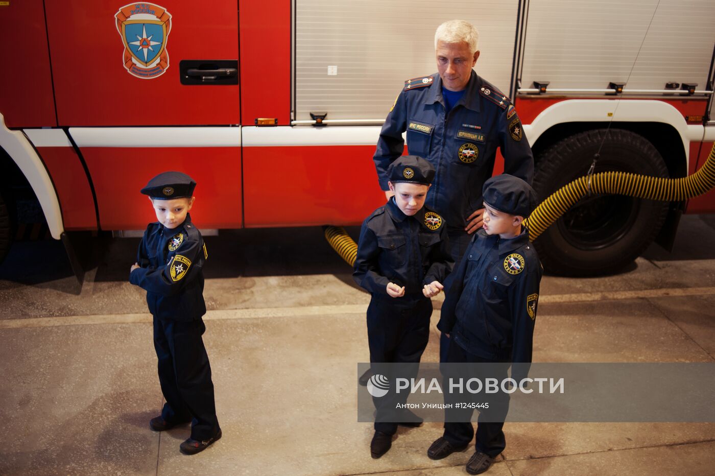 Школа с кадетскими классами под патронажем МЧС России