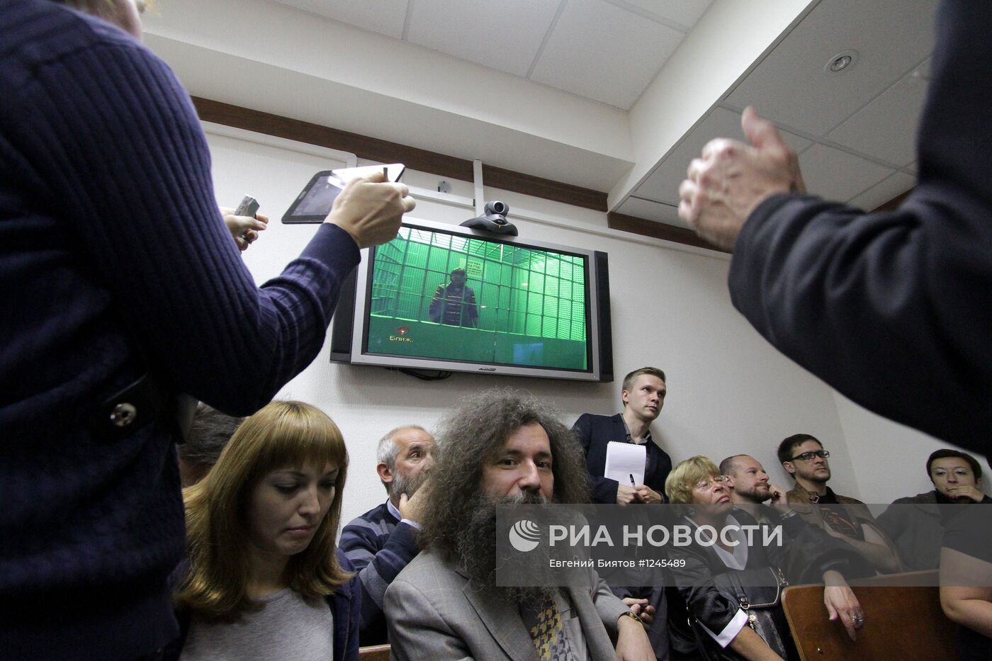 Рассмотрение жалобы на арест Ольги Зелениной в Мосгорсуде