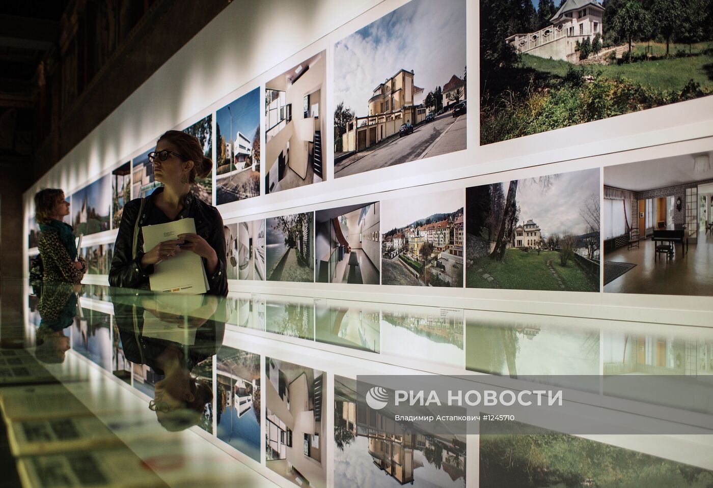 Открытие выставки Ле Корбюзье в Москве