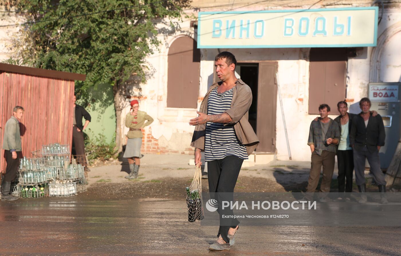 Съемки фильма "Однажды" в Астрахани