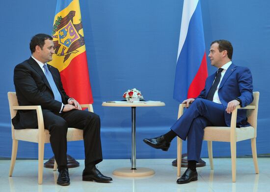 Встреча Д.Медведева и В.Филата