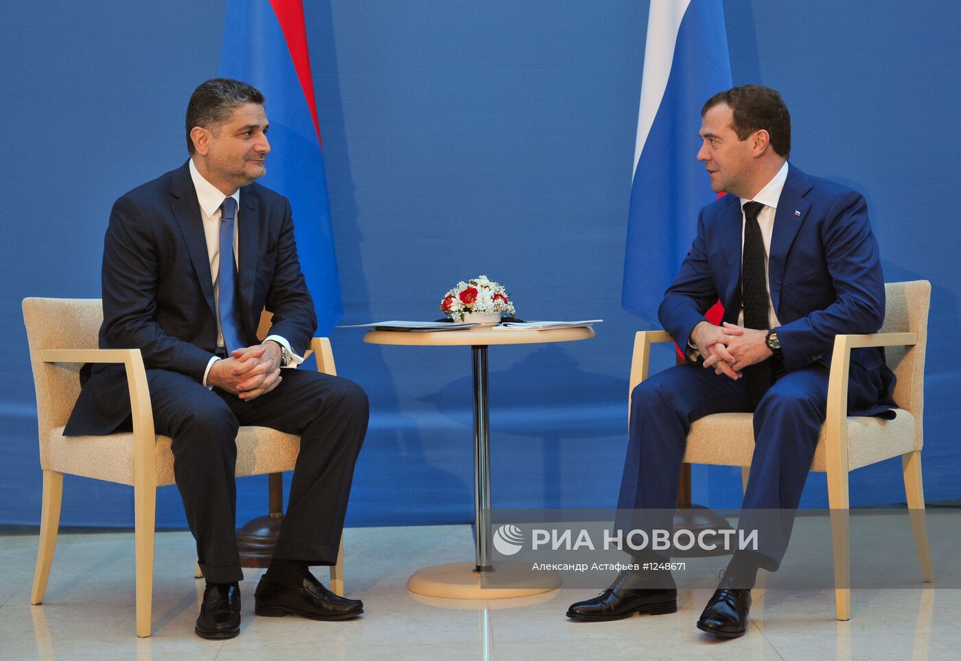 Встреча Д.Медведева и Т.Саркисяна