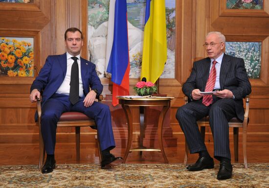 Встреча Д.Медведева и Н.Азарова