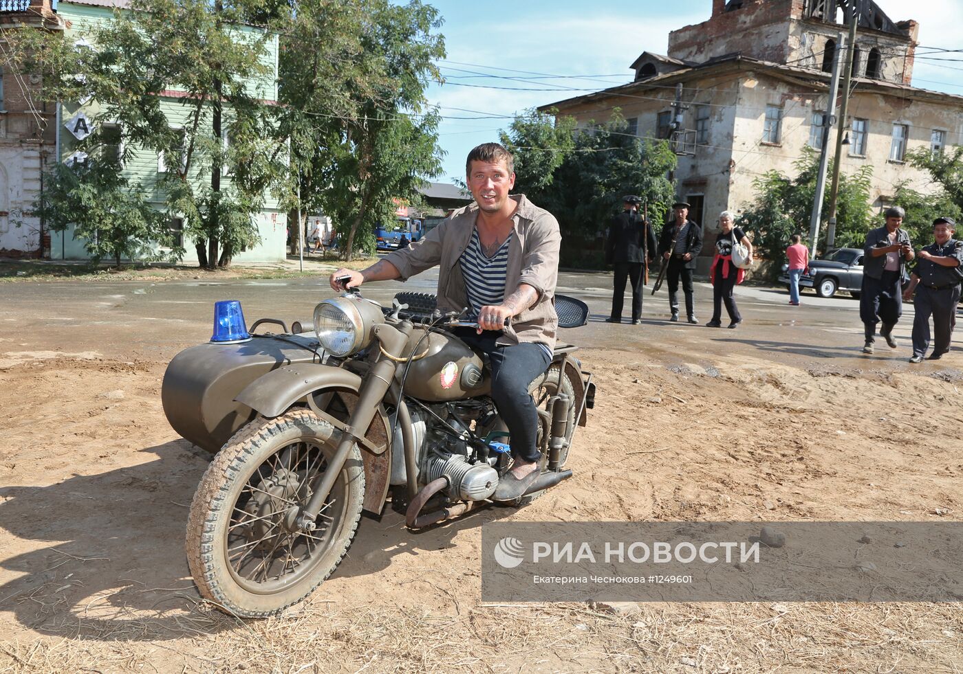 Съемки фильма "Однажды" в Астрахани