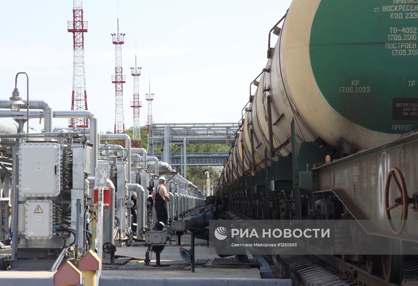 Нефтеналивной порт "Козьмино" в Приморском крае