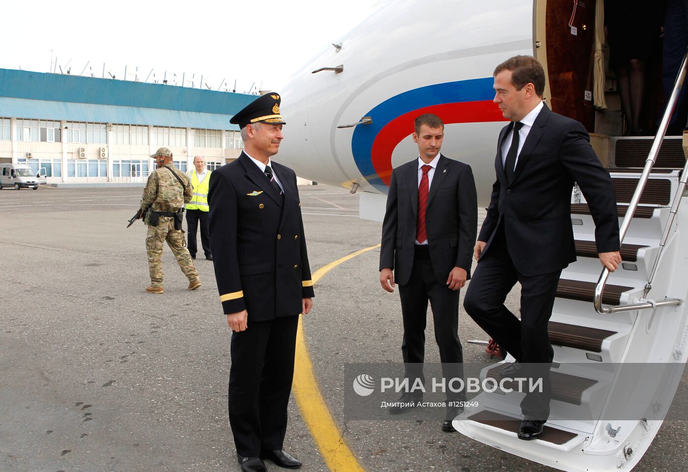 Рабочая поездка Д.Медведева в Дагестан