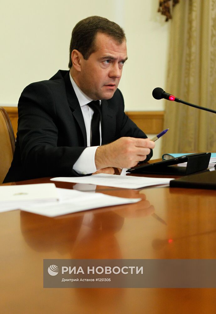 Рабочая поездка Д.Медведева в Дагестан