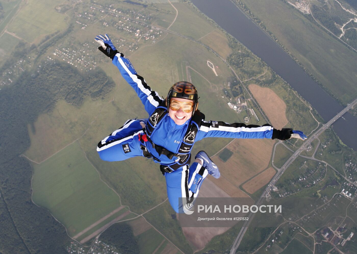 Роберта Манчино парашютистка