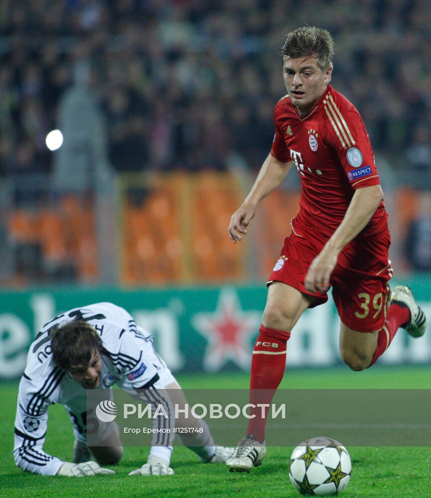Футбол. Лига Чемпионов. Матч БАТЭ - "Бавария"