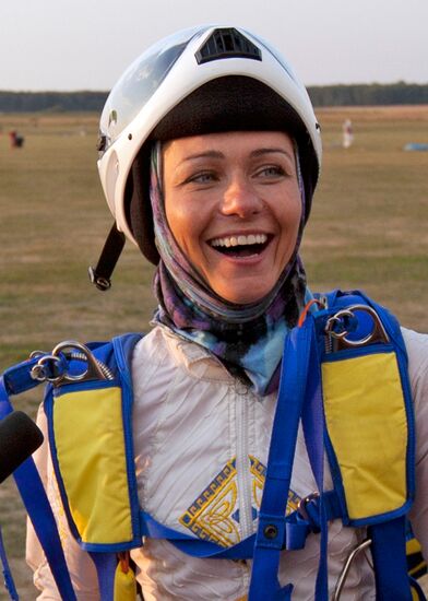 Скончалась российская парашютистка Ирина Синицына