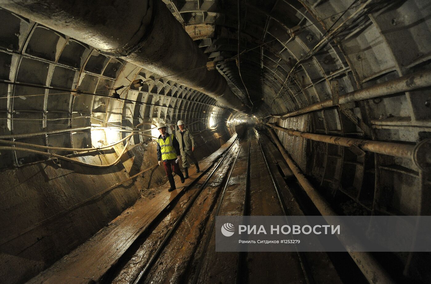 Строительство станции метро "Петровско-Разумовская II"