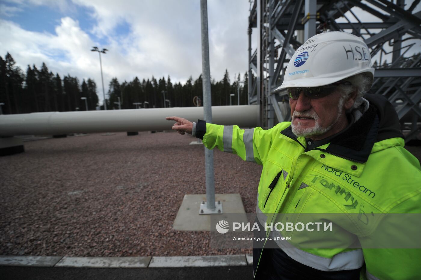 Пуск в эксплуатацию второй ветки газопровода "Северный поток"